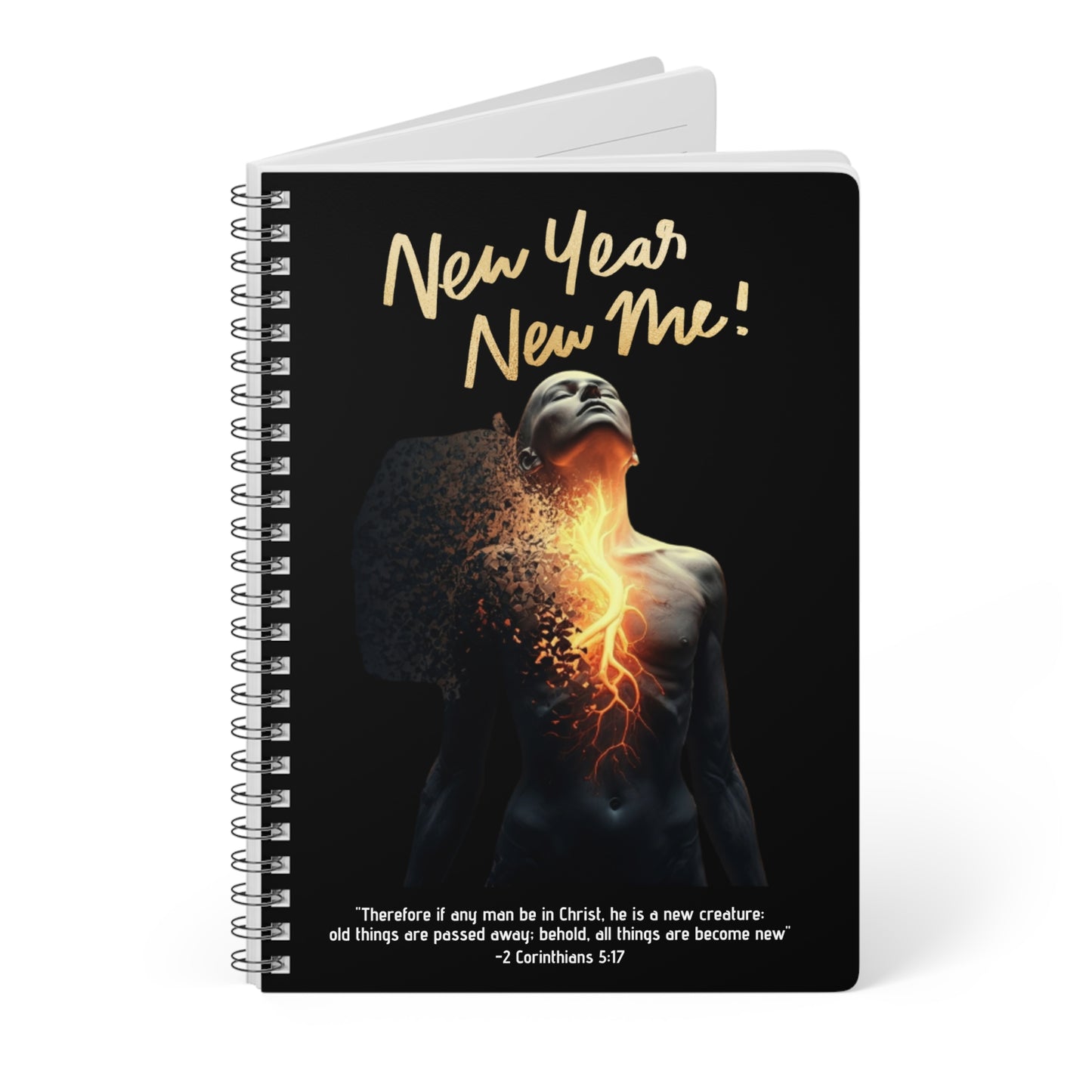 New Year New Me Journal, Notebook