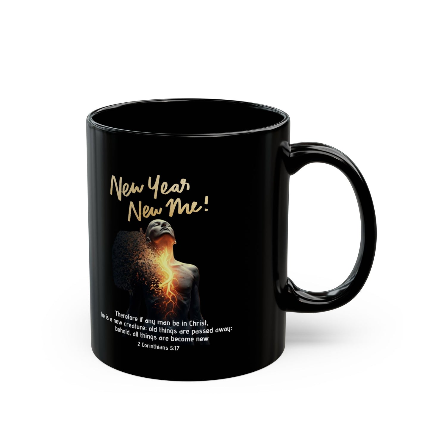 Black Mug - New Year New Me, New Beginnings